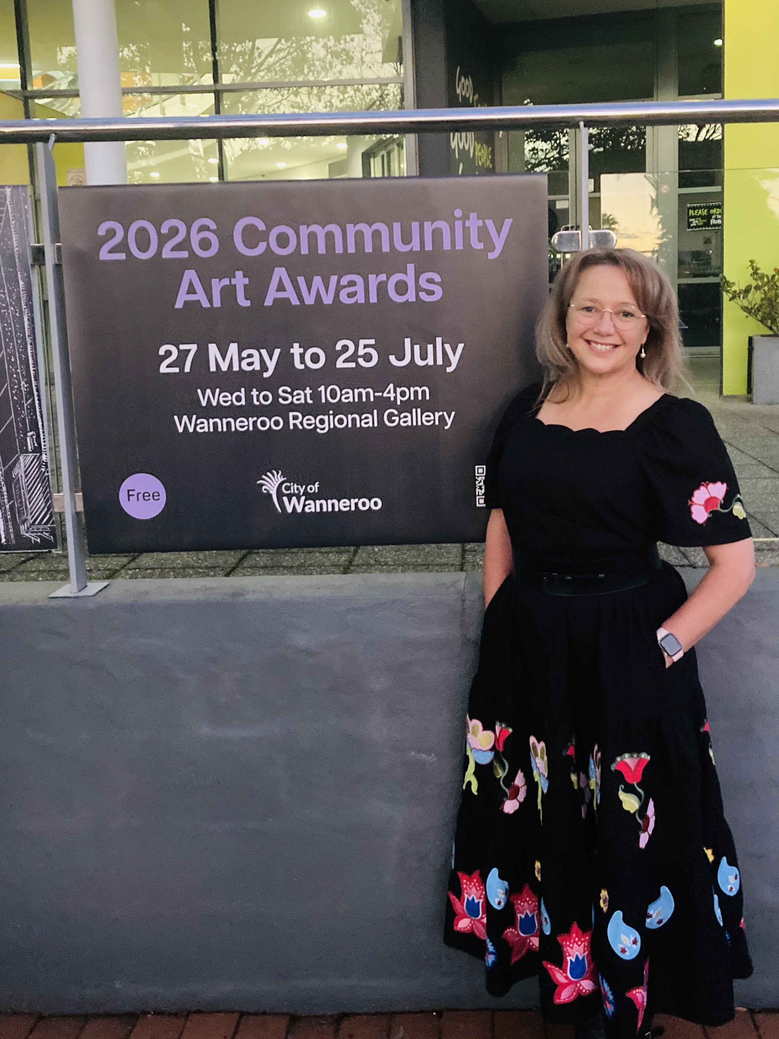Angela Delury at Wanneroo Community Art Awards 2026